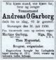 Andreas Olsen Garborg