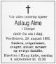 Obituary_Aslaug_Sivertsdatter_Eikanger_1991