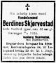 Berdines Kristiansen Skjørvestad