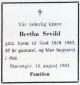 Bertha Karen Asseline Sevild