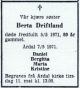 Obituary_Bertha_Larsdatter_Driftland_1971
