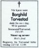 Obituary_Borghild_Bjornsdatter_1997