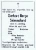 Obituary_Gerhard_Berge_Skimmeland_1985