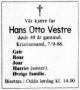 Hans Otto Vestre