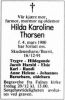 Obituary_Hilda_Karoline_Thomassen_1991
