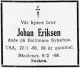 Johan Eriksen