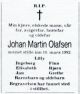 Johan Martin Olafsen