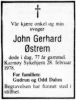 John Gerhard Østrem