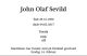 Obituary_John_Olaf_Sevild_2017