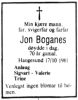 Obituary_Jon_Sigvartsen_Boganes_1981