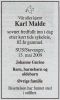 Karl Malde