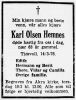 Obituary_Karl_Olsen_Hemnes_1976