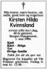 Obituary_Kirsten_Hilda_Kristiansen_1994_1