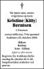 Obituary_Kristine_Enersen_2009