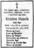Obituary_Kristine_Matiasdatter_Boe_1978