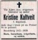 Obituary_Kristine_Ostensdatter_Espeland_1939