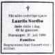 Obituary_Laurits_Nordbo_1988