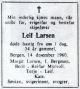 Obituary_Leif_Borresen_Larsen_1960
