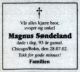 Magnus* Augustin Andersen Søndeland*