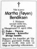 Obituary_Martha_Karine_Pedersen_Holmen_1994