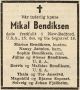Obituary_Mikal_Klovning_Bendiksen_1946