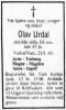 Obituary_Olav_Urdal_1983