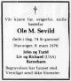Obituary_Ole_Magnus_Sevild_1976