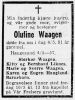 Obituary_Olufine_Bertine Eline_Nilsdatter_Avaldsnes_1957_1