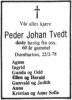 Peder Johan Tvedt