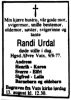 Obituary_Randi_Sjursdatter_Eikeland_1977