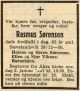 Rasmus* Martinus Sørensen