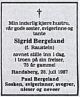 Obituary_Sigrid_Raustein_1987
