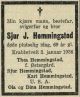 Obituary_Sjur_Johannesen_Hemmingstad_1938