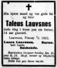 Obituary_Taleus_Halvorsen_Lauvsnes_1922