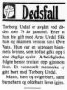 Obituary_Torborg_Olava_Sjursdatter_Eikeland_1983