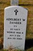 Adelbert William Zander