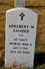 Adelbert William Zander