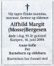 Alfhild Margit "Mosse" Eriksen