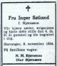 Inger Bjørnsson