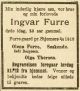 Obituary_Ingvar_Furre_1913