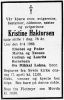 Obituary_Kristine_Halvorsdatter_Rinden_1968