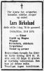 Obituary_Lars_Sakariassen_Birkeland_1976