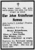 Obituary_Olav_Johan_Kristoffersen_Hemnes_1954