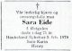 Obituary_Sara_Kristoffersdatter_Ostgulen_1979