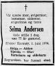 Obituary_Selma_Kathrine_Halvorsdatter_1974