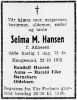 Obituary_Selma_Marie_Pedersen_1972