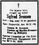 Obituary_Sigfred_Emanuel_Kaisen_Svendsen_1974_1