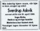 Sverdrup Askvik