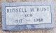 Hunt, Russell M