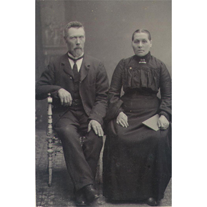 Peder Johan och Berta Serine Kvalevaag